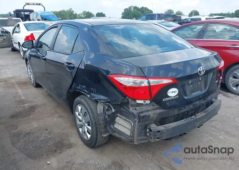 2014 Toyota Corolla Le z USA, uszkodzony, nr VIN 2T1BURHE3EC019219